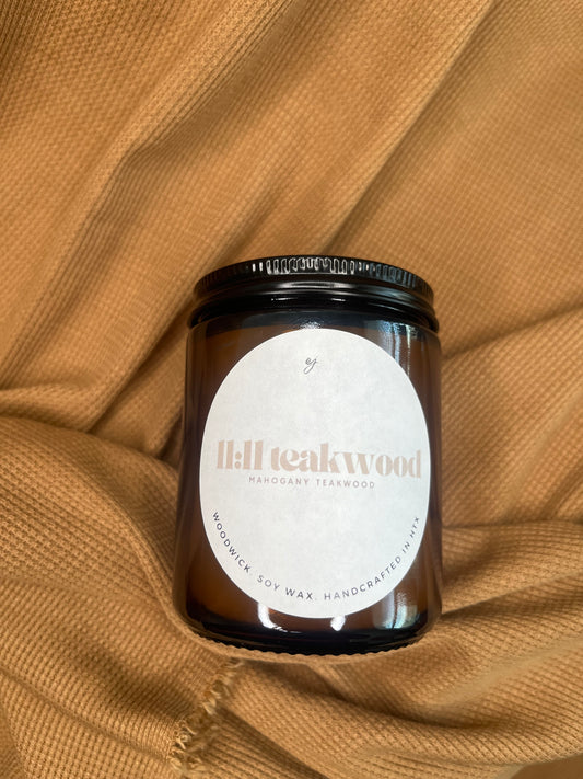 #1 Mahogany Teakwood Candle